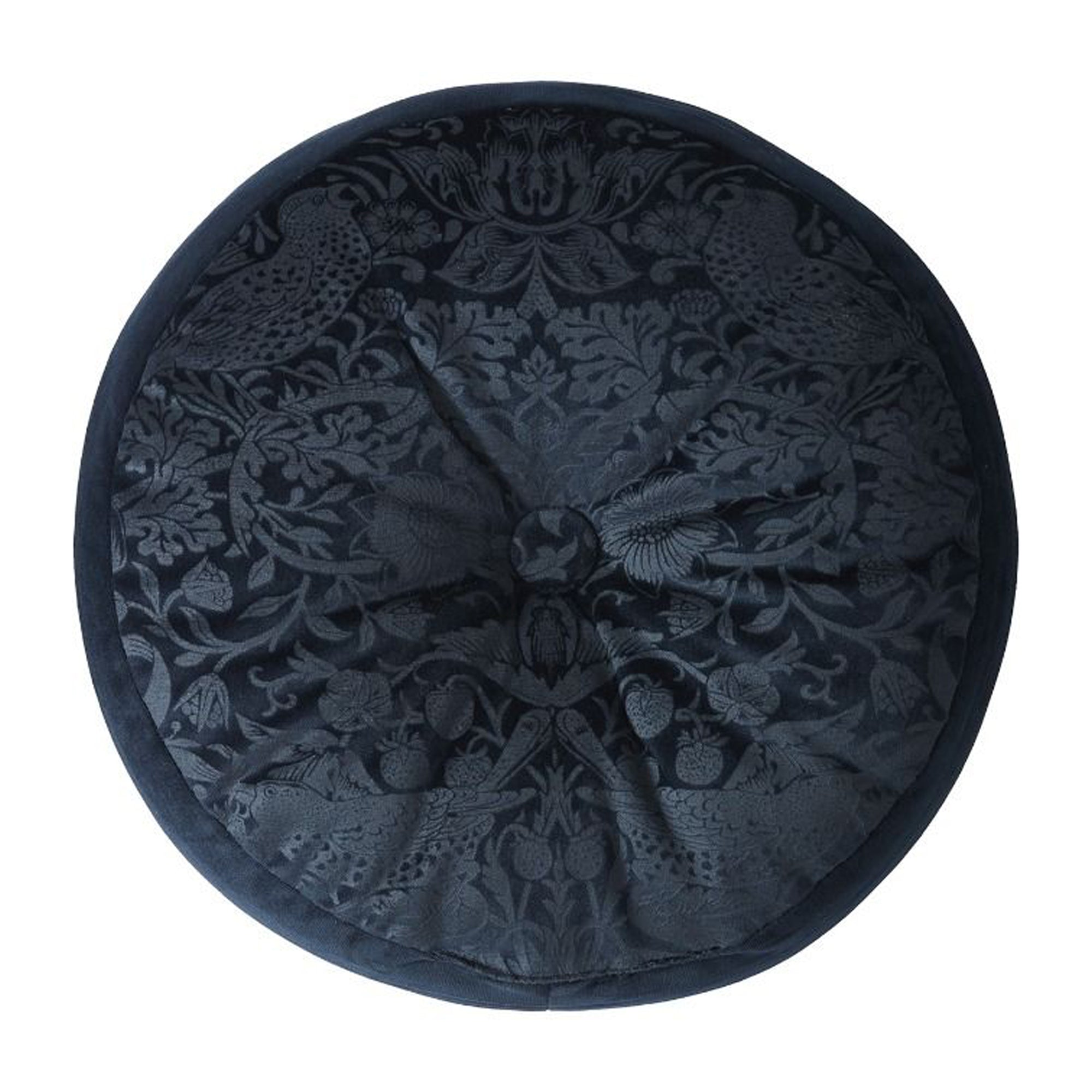 William Morris at Home Strawberry Thief Circular Cushion