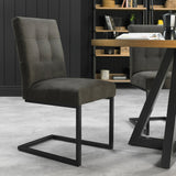 Bentley Designs Indus Upholstered Cantilever Chairs (Pair) | Taylors on the High Street