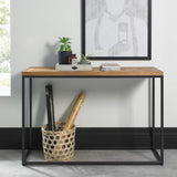 Bentley Designs Indus Rustic Oak Console Table | Taylors on the High Street