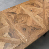 Bentley Designs Indus Rustic Oak 4-6 Dining Table | Taylors on the High Street