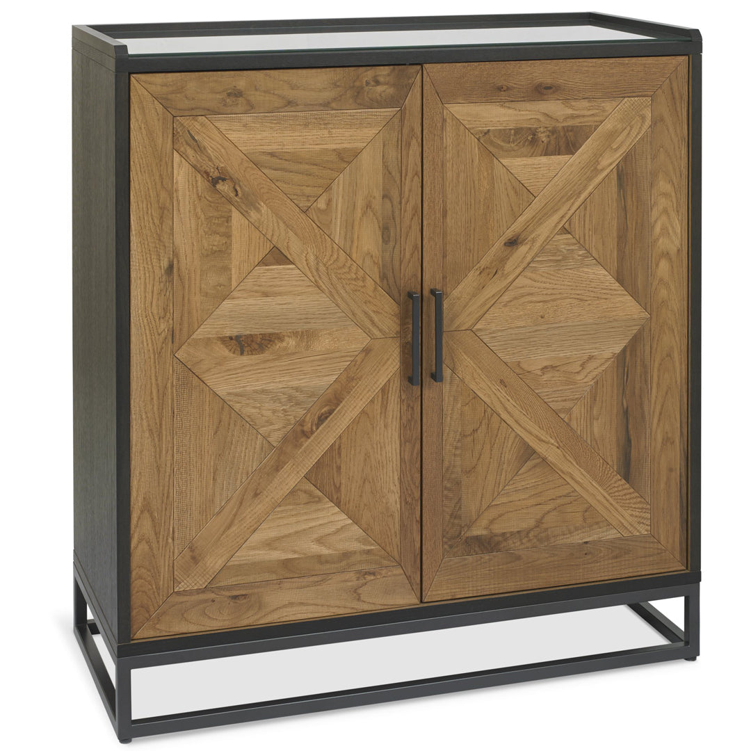 Bentley Designs Indus Rustic Oak Drinks Cabinet | Taylors on the High Street