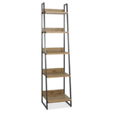 Bentley Designs Indus Rustic Oak Narrow Open Display Unit