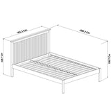 Bentley Designs Atlanta Two Tone Low Footend Bedstead | Taylors on the High Street