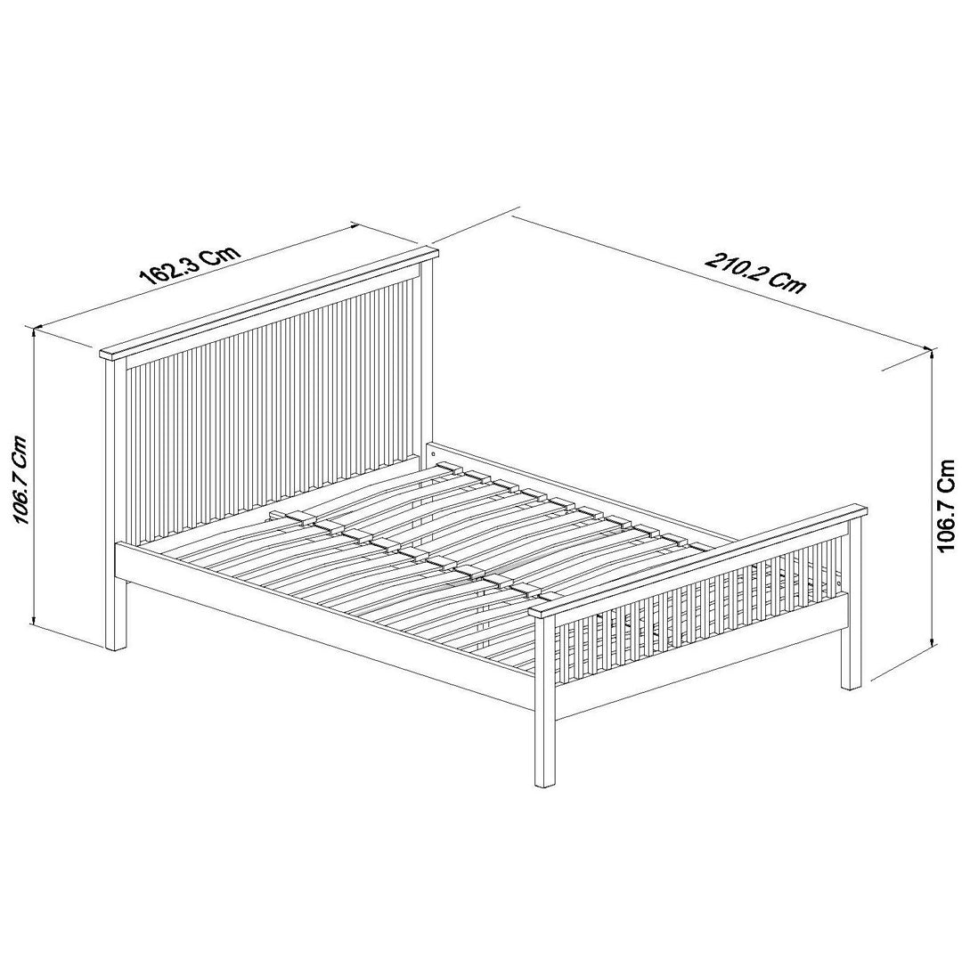 Bentley Designs Atlanta Two Tone High Footend Bedstead | Taylors on the High Street