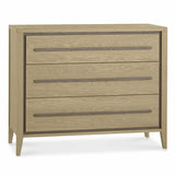 Bentley Designs Rimini Aged Oak & Weathered Oak 3 Drawer Chest