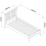 Bentley Designs Hampstead White Bedstead | Taylors on the High Street