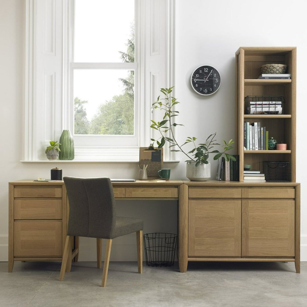 Bentley Designs Bergen Oak Desk | Taylors on the High Street