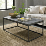 Bentley Designs Zinc & Dark Grey Coffee Table | Taylors on the High Street