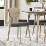 Bentley Designs Dansk Scandi Oak Veneer Back Dining Chairs | Taylors on the High Street