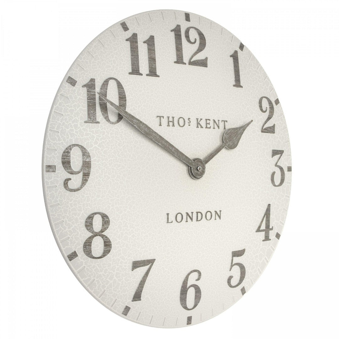 Thomas Kent Outdoor Arabic Wall Clock | Taylors on the High Street