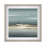Azure Framed Print by Ulyana Hammond
