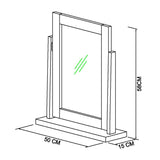 Bentley Designs Atlanta White Vanity Mirror | Taylors on the High Street