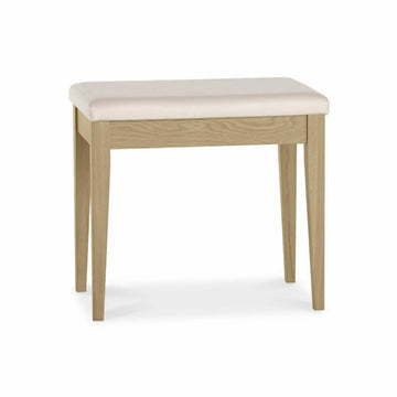 Bentley Designs Rimini Aged Oak & Weathered Oak Stool | Taylors on the High Street