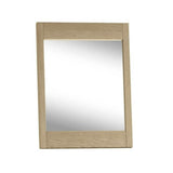 Bentley Designs Rimini Aged Oak & Weathered Oak Vanity Mirror | Taylors on the High Street
