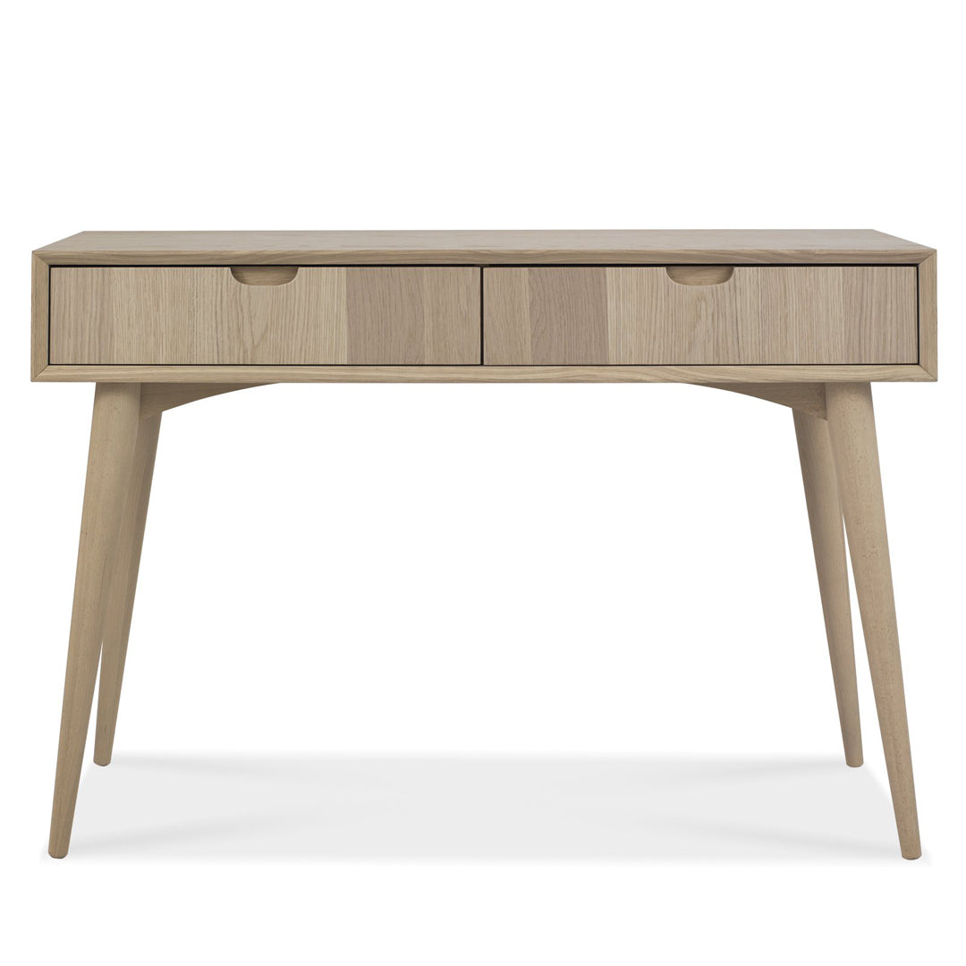 Bentley Designs Dansk Scandi Oak Console Table with Drawers | Taylors on the High Street