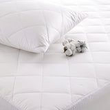 The Fine Bedding Company Deep Fill Cotton Mattress Protector | Taylors on the High Street