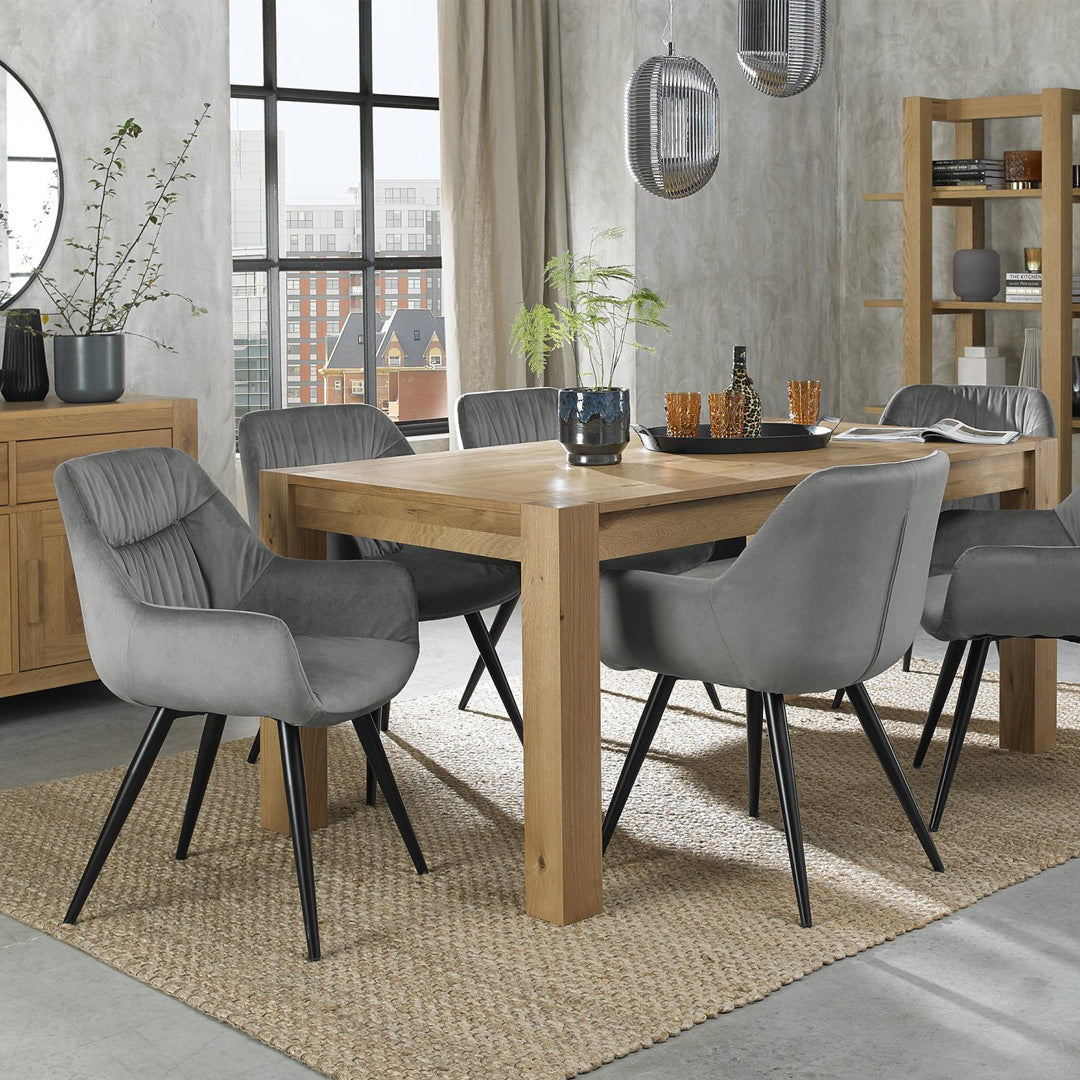 Bentley Designs Dali Velvet Chairs (Pair)