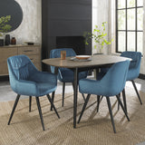 Bentley Designs Dali Velvet Chairs (Pair)