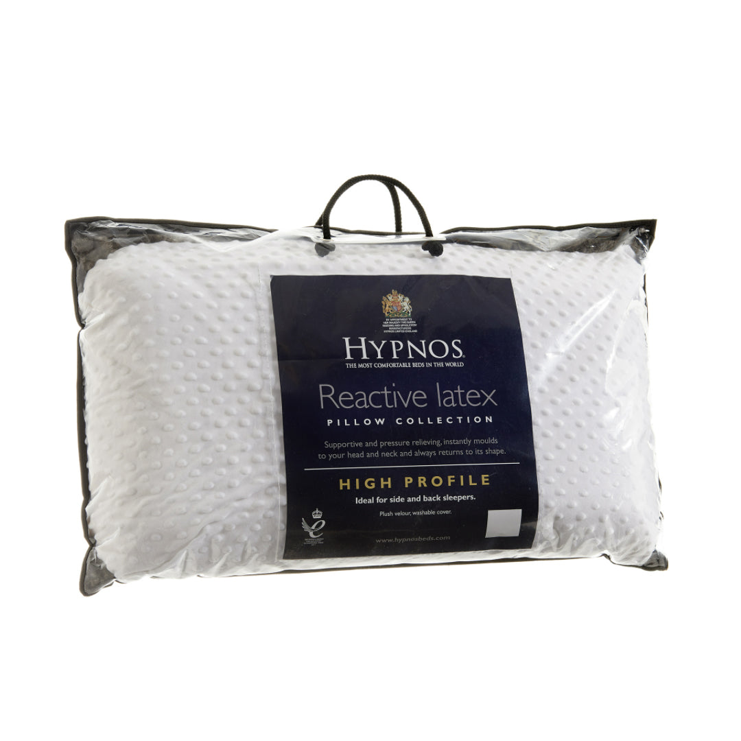 Hypnos High Profile Latex Pillow | Taylors on the High Street