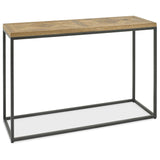 Bentley Designs Indus Rustic Oak Console Table | Taylors on the High Street