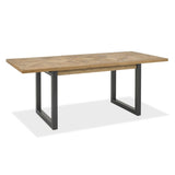 Bentley Designs Indus Rustic Oak 4-6 Dining Table | Taylors on the High Street