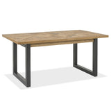 Bentley Designs Indus Rustic Oak 4-6 Dining Table | Taylors on the High Street
