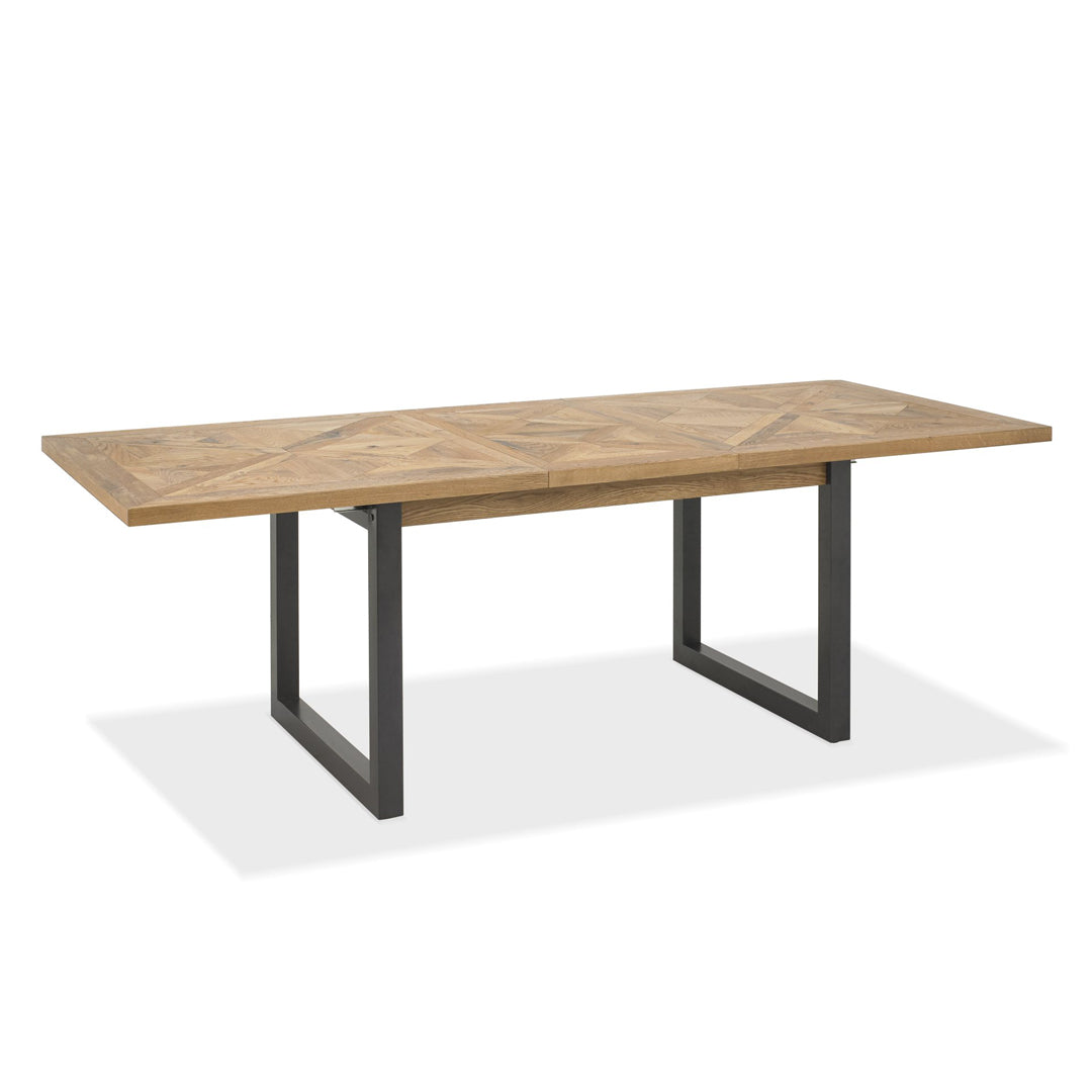 Bentley Designs Indus Rustic Oak 6-8 Dining Table | Taylors on the High Street