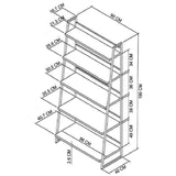 Bentley Designs Indus Rustic Oak Open Display Unit