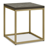 Bentley Designs Athena Fumed Oak Lamp Table