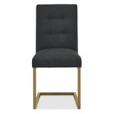 Bentley Designs Athena Upholstered Cantilever Chairs (Pair)