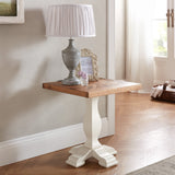 Bentley Designs Belgrave Two Tone Lamp Table