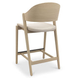 Bentley Designs Vega Scandi Oak Bar Stool