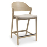 Bentley Designs Vega Scandi Oak Bar Stool