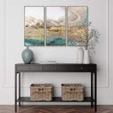 Serene Triptych Framed Canvas by Shaylen Broughton