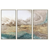 Serene Triptych Framed Canvas by Shaylen Broughton