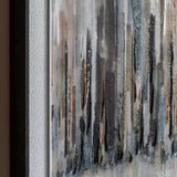 Urban Silence Framed Canvas by Esme Lintin