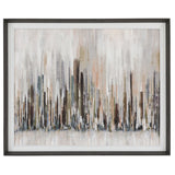 Urban Silence Framed Canvas by Esme Lintin