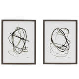 Momentum I and II Framed Prints (Set of 2)