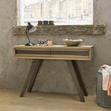 Bentley Designs Cadell Aged Oak Console Table With Drawers