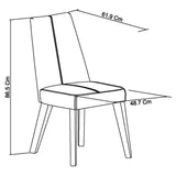 Bentley Designs Cadell Aged Oak 6 Seater Dining Table & 6 Upholstered Chairs