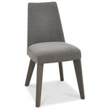 Bentley Designs Cadell Aged Oak 6 Seater Dining Table & 6 Upholstered Chairs
