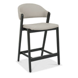Bentley Designs Camden Peppercorn Upholstered Bar Stool