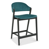 Bentley Designs Camden Peppercorn Upholstered Bar Stool