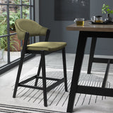 Bentley Designs Camden Peppercorn Upholstered Bar Stool