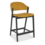 Bentley Designs Camden Peppercorn Upholstered Bar Stool