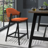 Bentley Designs Camden Peppercorn Upholstered Bar Stool