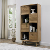 Bentley Designs Camden Rustic Oak Display Cabinet