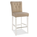 Hampstead Two Tone Upholstered Bar Stools (Pair)