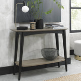 Bentley Designs Vintage Weathered Oak Console Table