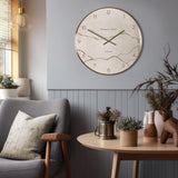 Thomas Kent Stone Oyster Wall Clock